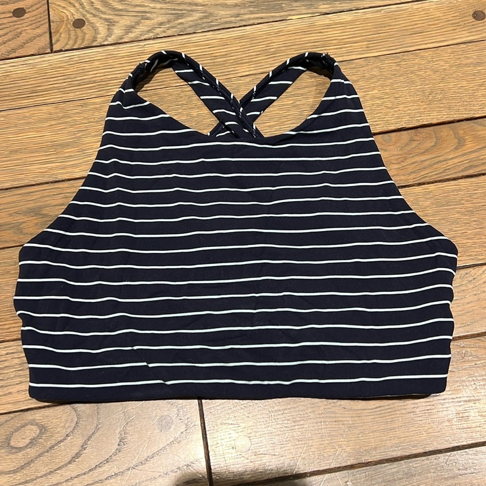 Blue Athleta Workout Top